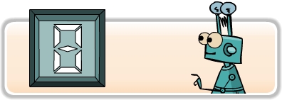 Writing digital numbers